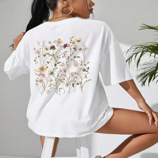 Flower T-Shirt Woman